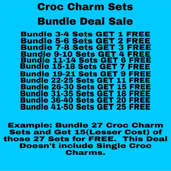 Jibbitz Other - Croc Charms Shoe Charm